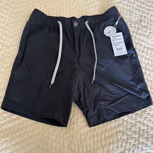 Vuori Ripstop Short Charcoal - Men’s Medium - new with tags!